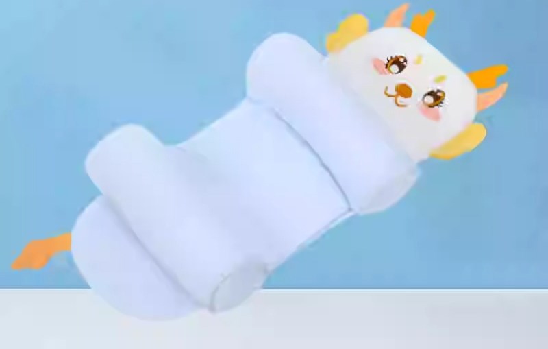 Baby Stretchable Shape Support Pillow - Ergonomic Infant Head Cushion
