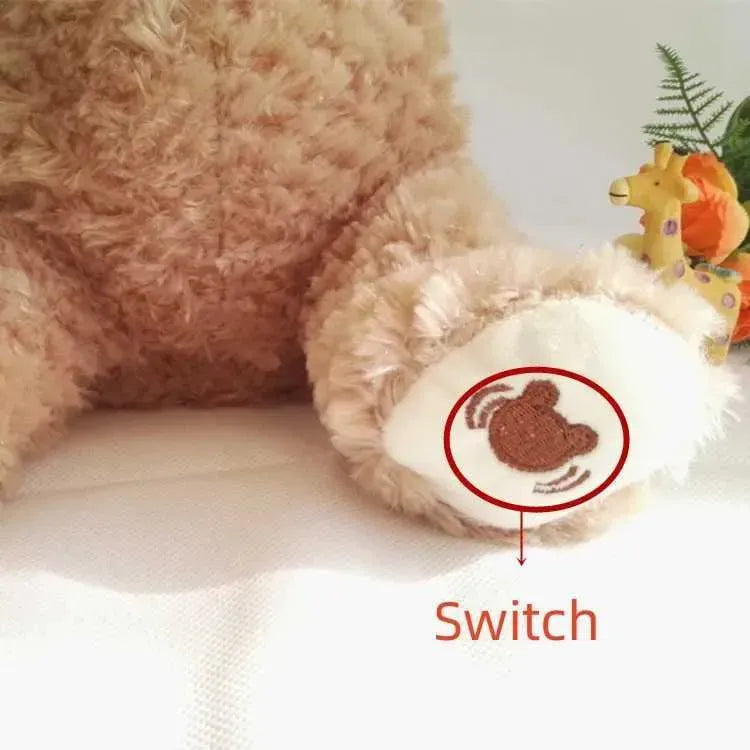 MEACAOFG Peekaboo Baby Bear Toy - Interactive Hide & Seek Plush Toy for Infants