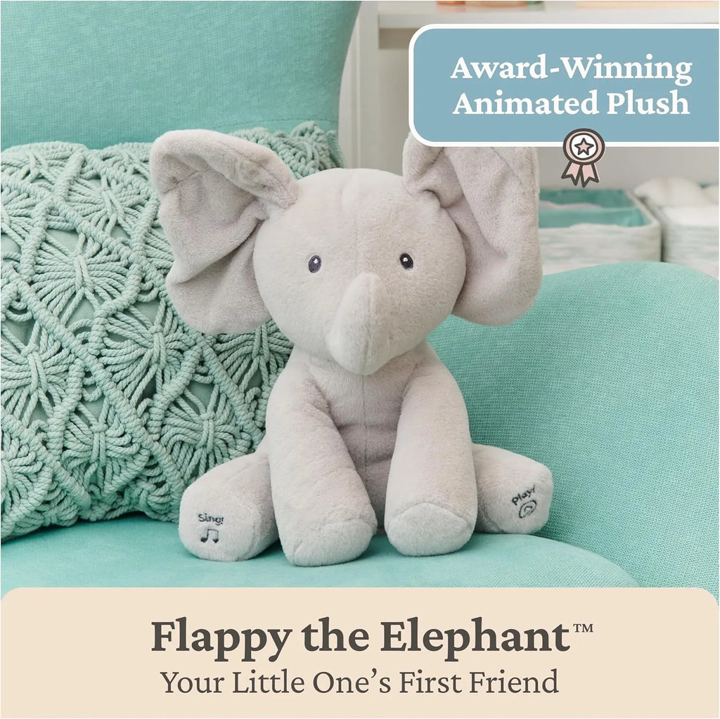 Interactive Baby Elephant Musical Toy - Educational Plush Toy for Infants & Toddlers