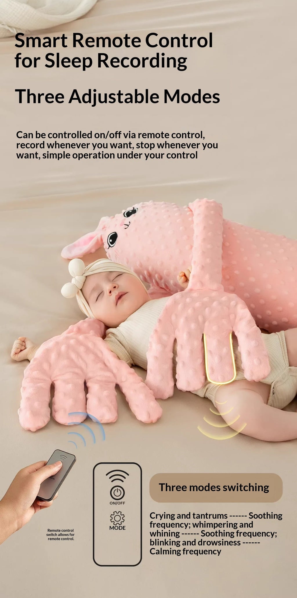 Baby Soothing Sleep Companion - MEACAOFG