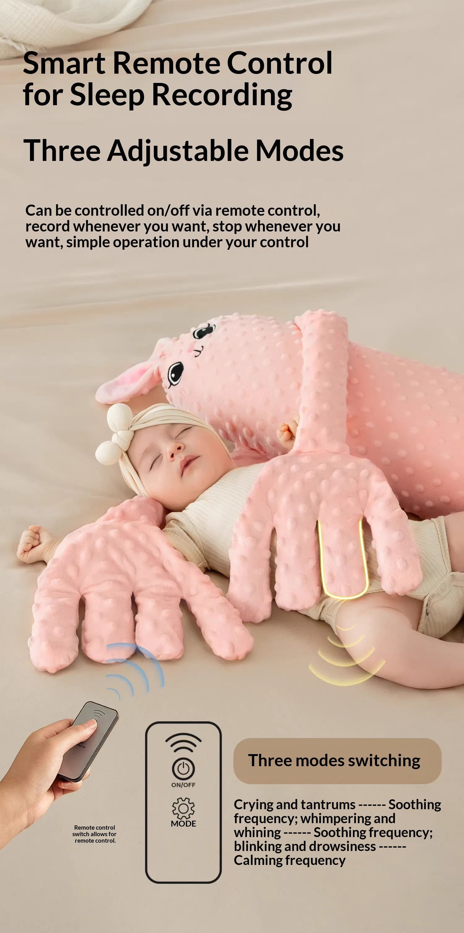 Baby Soothing Sleep Companion - MEACAOFG