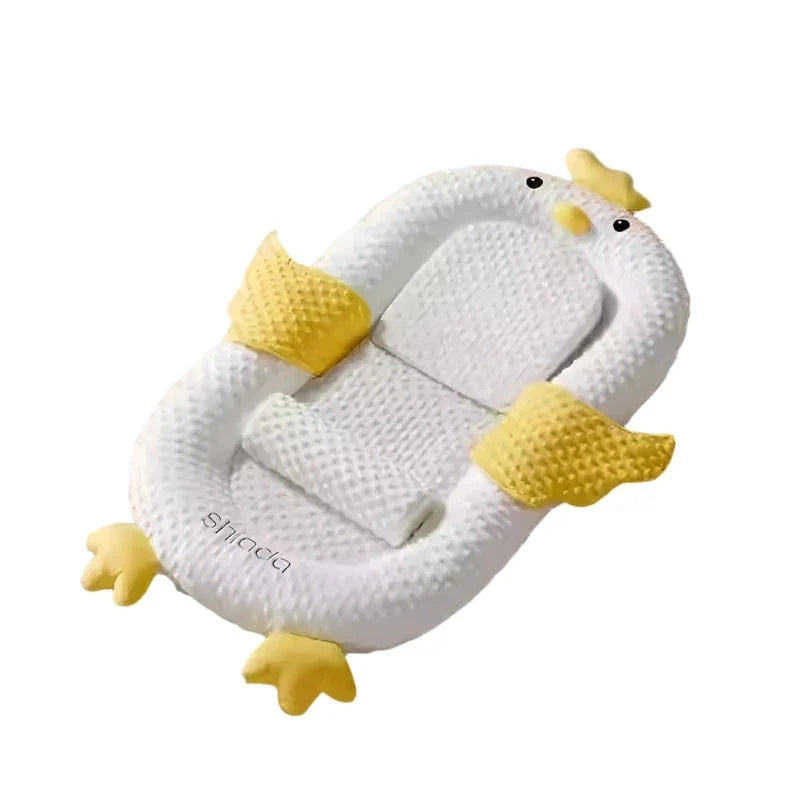 MEACAOFG Premium Baby Anti-Startle Bouncer Bed - Ergonomic Soothing Rocker with Cartoon Designs - Portable Infant Sleep Nest