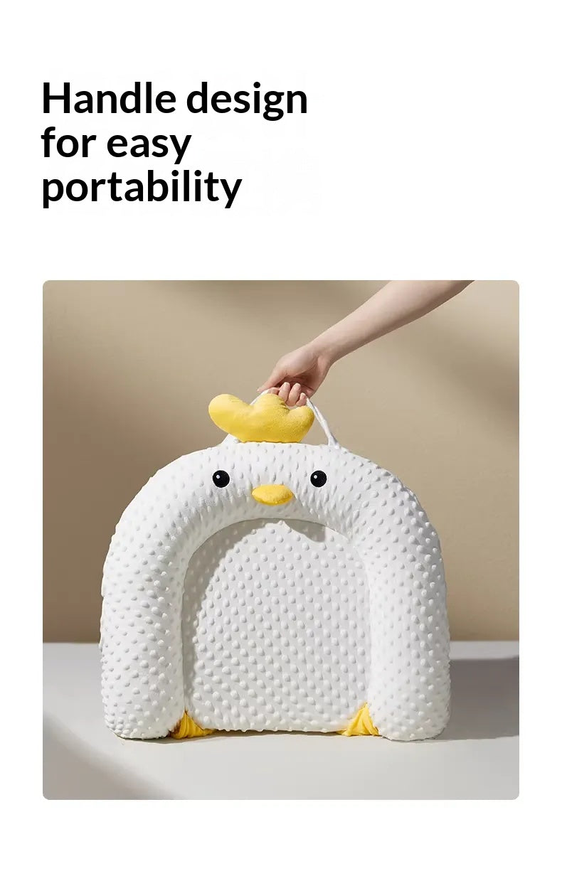 MEACAOFG Premium Baby Anti-Startle Bouncer Bed - Ergonomic Soothing Rocker with Cartoon Designs - Portable Infant Sleep Nest