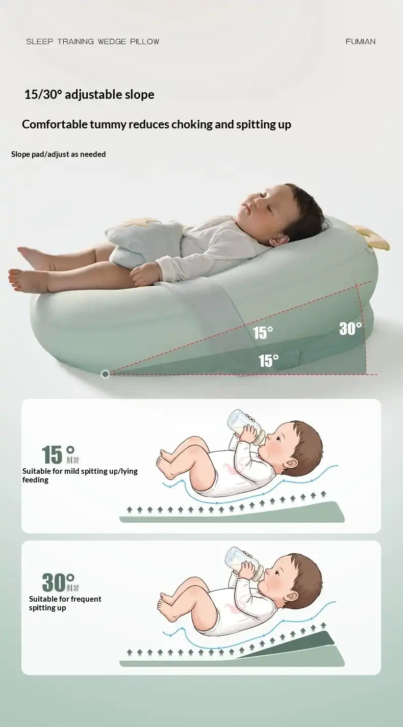 Luxury Baby Lounger for Newborns | Adjustable Infant Lounger Pillow | Anti-Reflux Baby Sleep Nest | Premium Baby Bed 0-12 Months