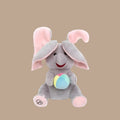 EACAOFG Peek-a-Boo Animated Plush Toy - Singing & Hiding Elephant/Bear Companion - Interactive Musical Stuffed Animal for Baby & Toddler