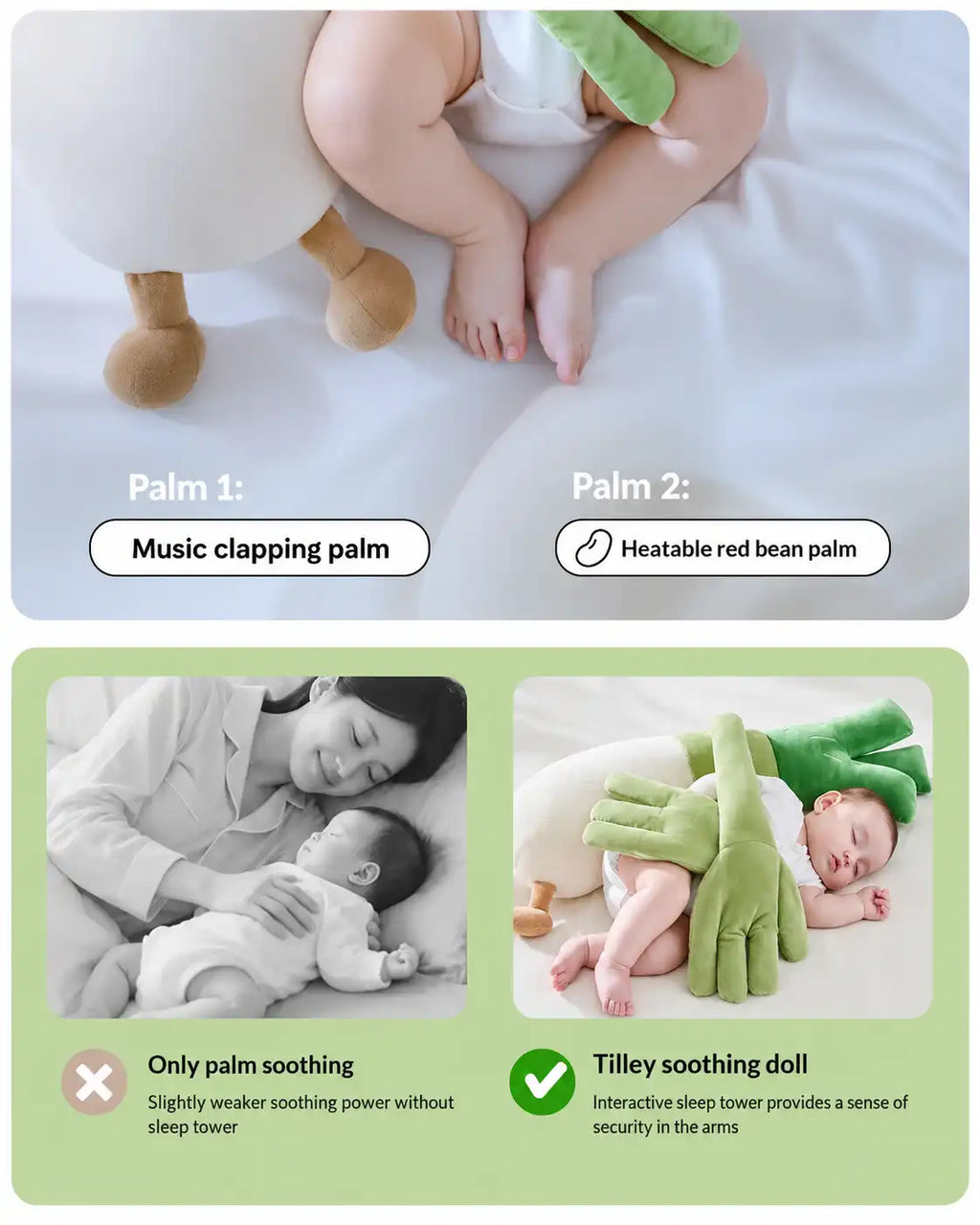 Co Sleeping Baby Doll - Realistic Newborn Comfort Toy